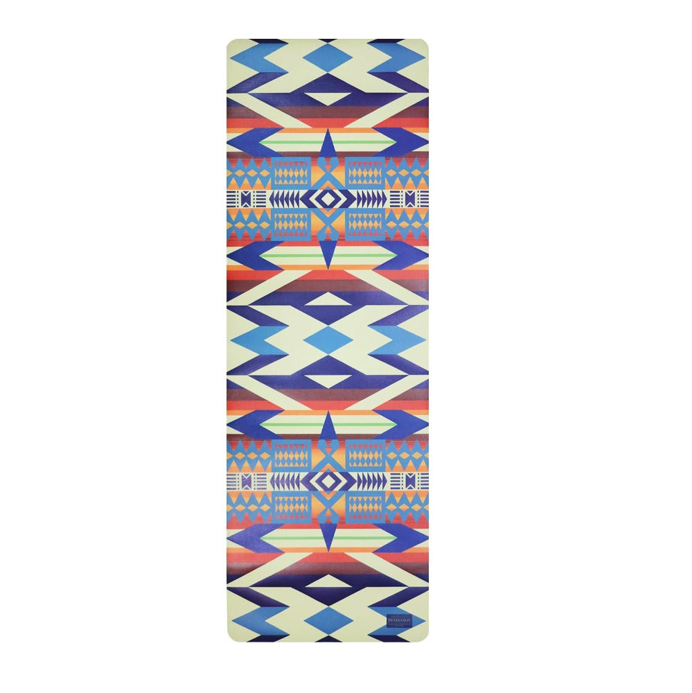 Pendleton X Yune Natural Rubber Yoga Mat-Fire Legend