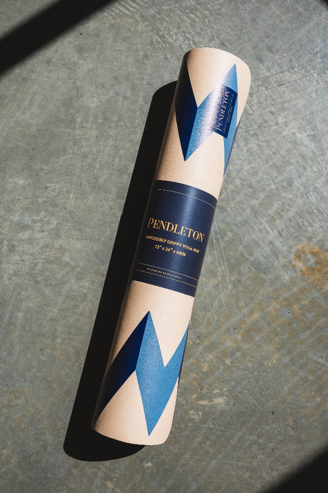 Pendleton X Yune Natural Rubber Yoga Mat-Fire Legend